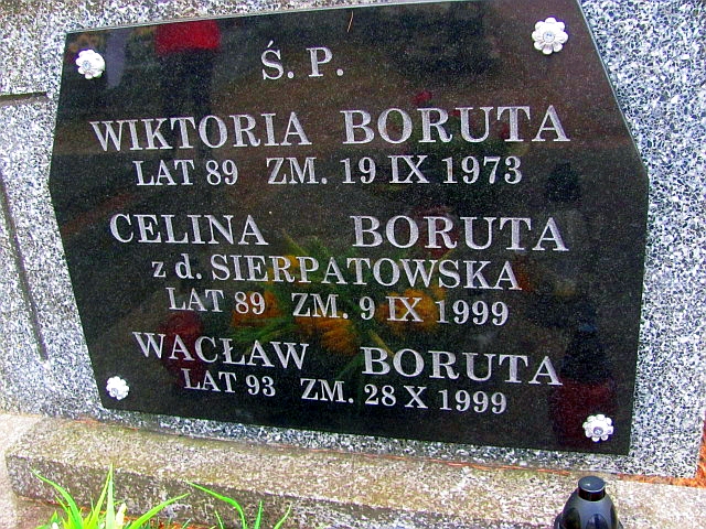 Wiktoria Boruta 1887 Zielonka - Grobonet - Wyszukiwarka osób pochowanych