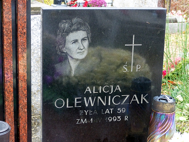 Alicja Olewniczak Zielonka - Grobonet - Wyszukiwarka osób pochowanych