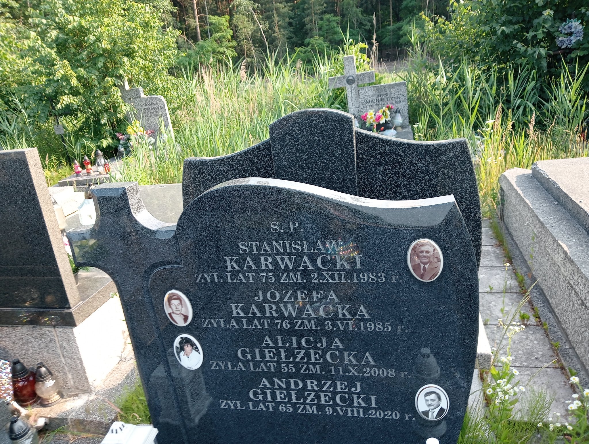 Andrzej Giełżecki 1954 Zielonka - Grobonet - Wyszukiwarka osób pochowanych