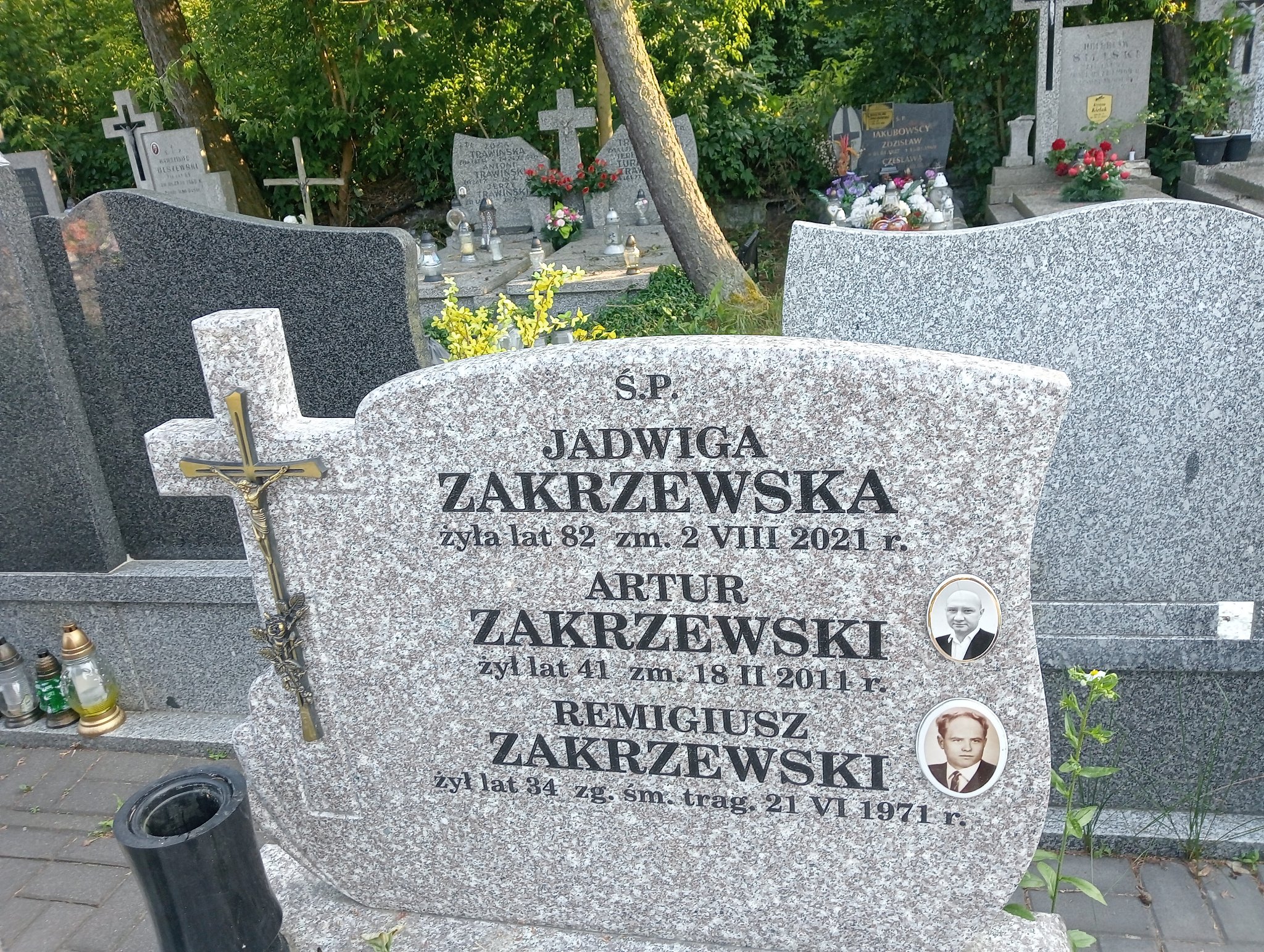 Remigiusz Zakrzewski 1936 Zielonka - Grobonet - Wyszukiwarka osób pochowanych