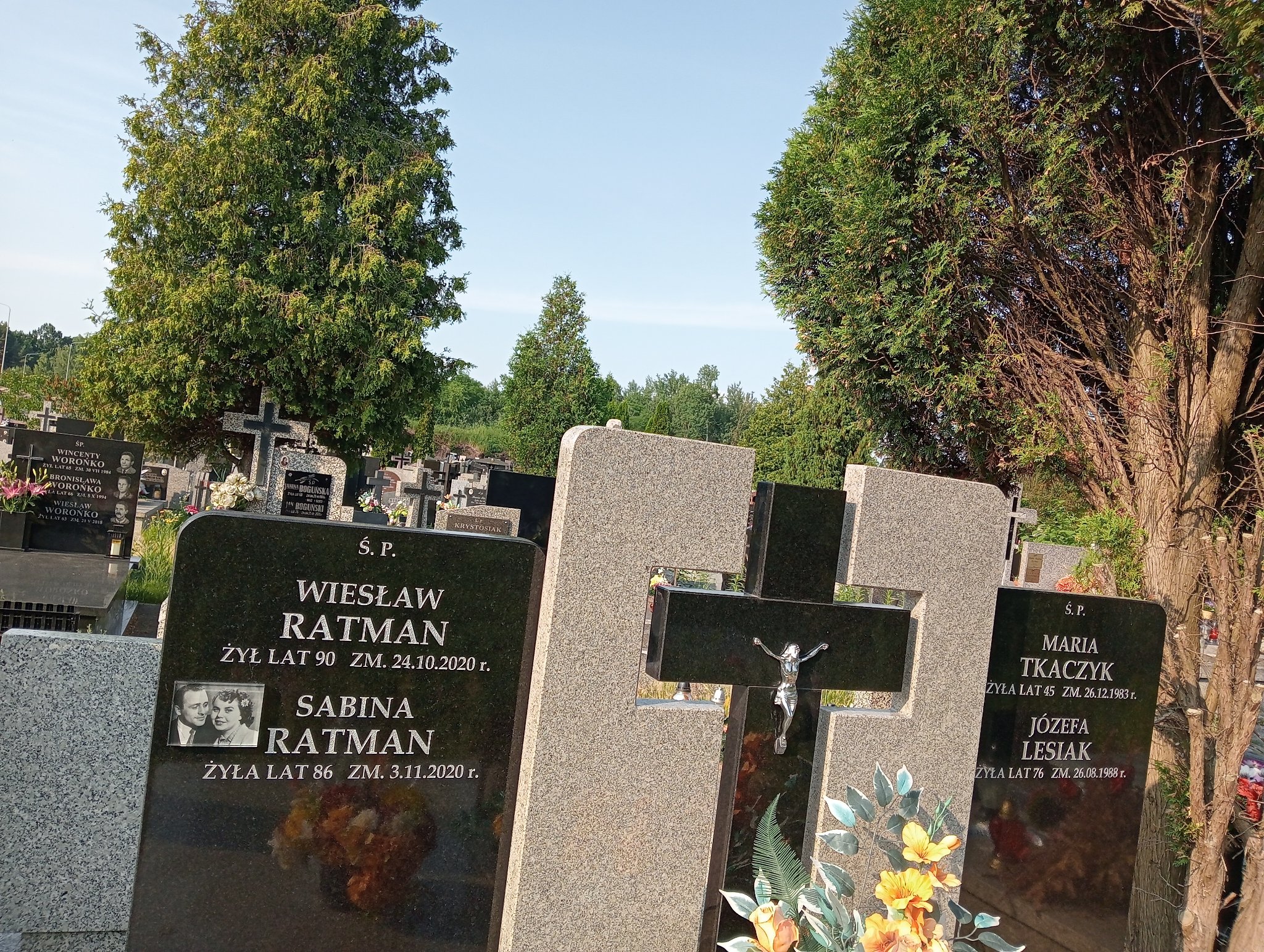 Maria Tkaczyk 1938 Zielonka - Grobonet - Wyszukiwarka osób pochowanych