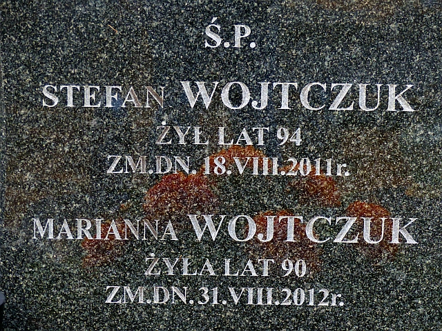 Grób Bolesława Roszuk