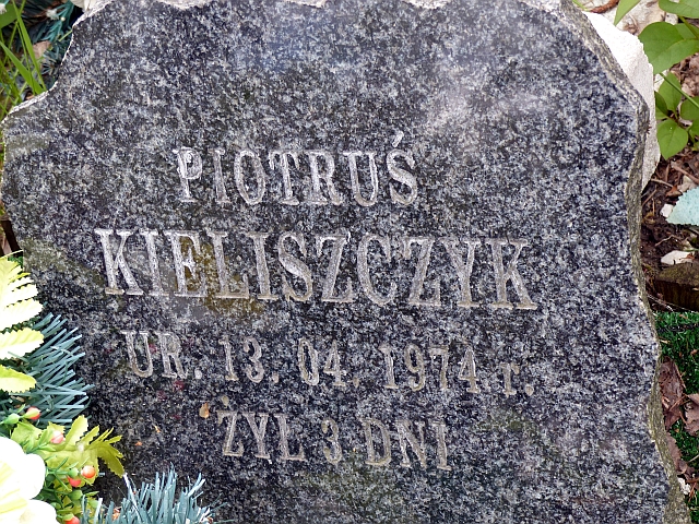 Grób Piotr Kieliszczyk