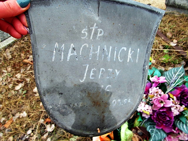 Grób Jerzy Machnicki