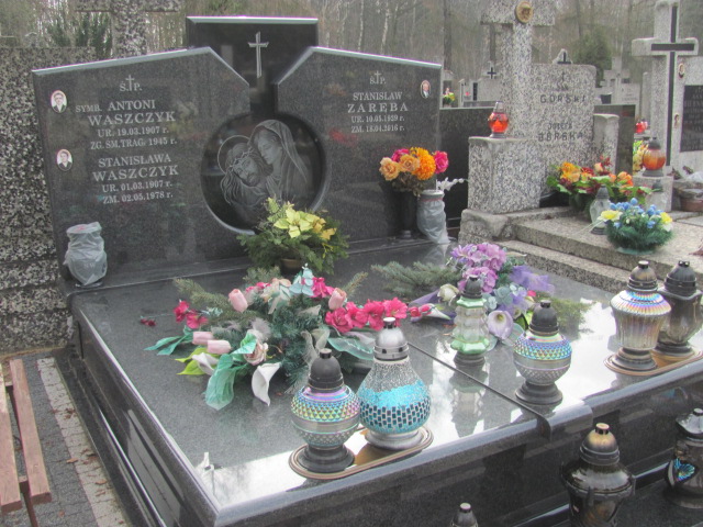 Grób Stanisława Waszczyk