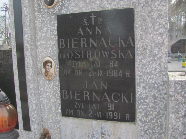 Anna Biernacka 1900 Zielonka - Grobonet - Wyszukiwarka osób pochowanych