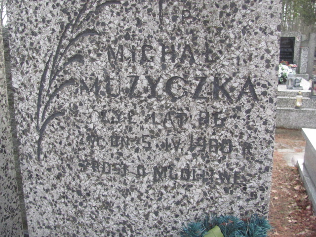 Michał Muzyczka 1894 Zielonka - Grobonet - Wyszukiwarka osób pochowanych