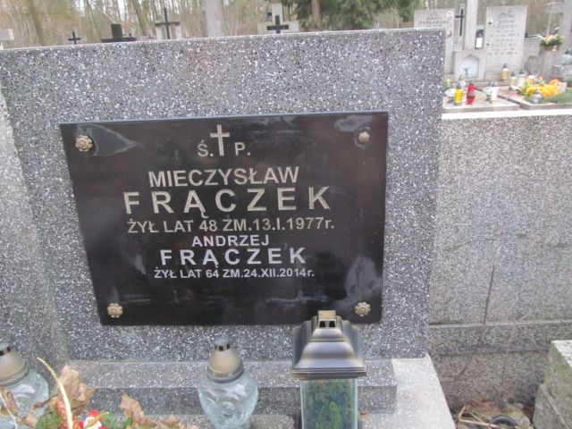 Andrzej Frączek Zielonka - Grobonet - Wyszukiwarka osób pochowanych