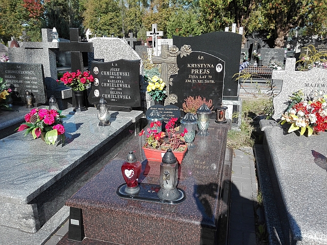 Grób Krystyna Prejs