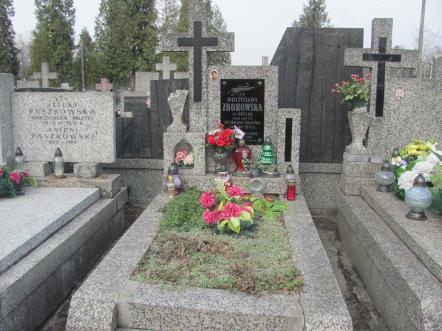 Grób Mieczysława Zborowska