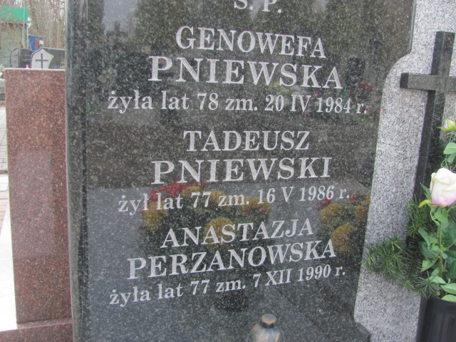 Tadeusz Pniewski 1909 Zielonka - Grobonet - Wyszukiwarka osób pochowanych
