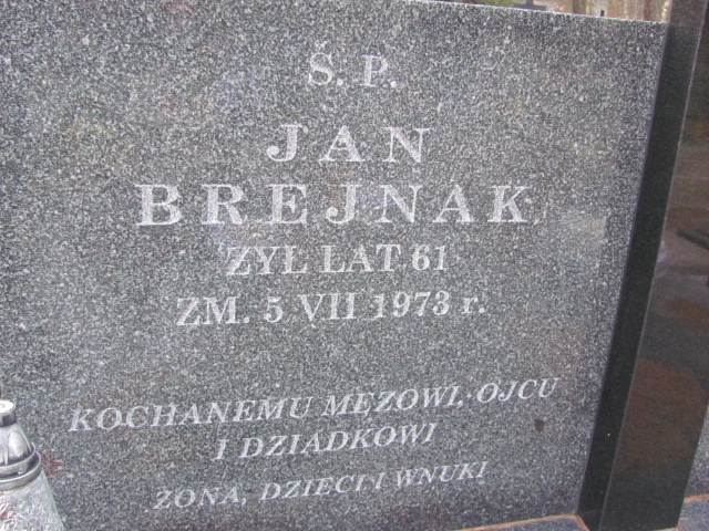 Stanisława Brejnak 1910 Zielonka - Grobonet - Wyszukiwarka osób pochowanych