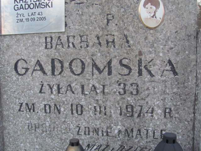 Barbara Gadomska 1940 Zielonka - Grobonet - Wyszukiwarka osób pochowanych