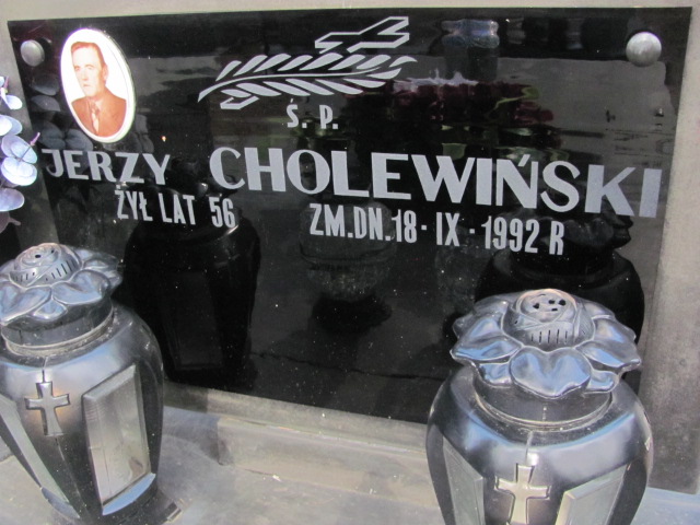 Jerzy Cholewiński 1936 Zielonka - Grobonet - Wyszukiwarka osób pochowanych
