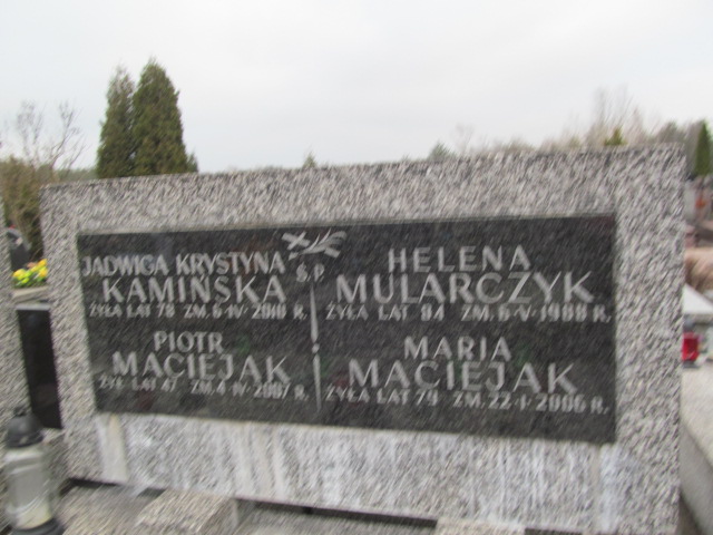 Piotr Maciejak 1959 Zielonka - Grobonet - Wyszukiwarka osób pochowanych