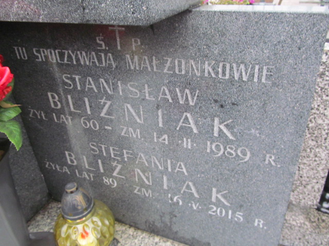 Stefania Bliźniak 1925 Zielonka - Grobonet - Wyszukiwarka osób pochowanych