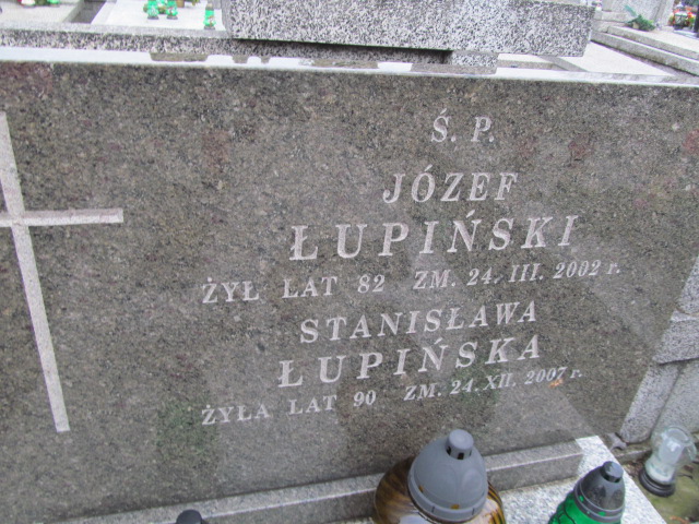 Stanisława Łupińska Zielonka - Grobonet - Wyszukiwarka osób pochowanych