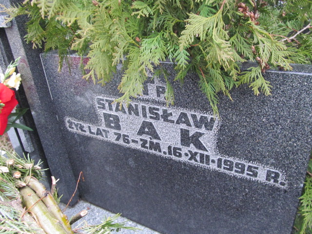 Stanisław Bąk 1919 Zielonka - Grobonet - Wyszukiwarka osób pochowanych