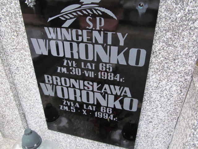 Wiesław Worońko 1954 Zielonka - Grobonet - Wyszukiwarka osób pochowanych