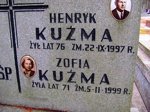 Grób Henryk Kuźma