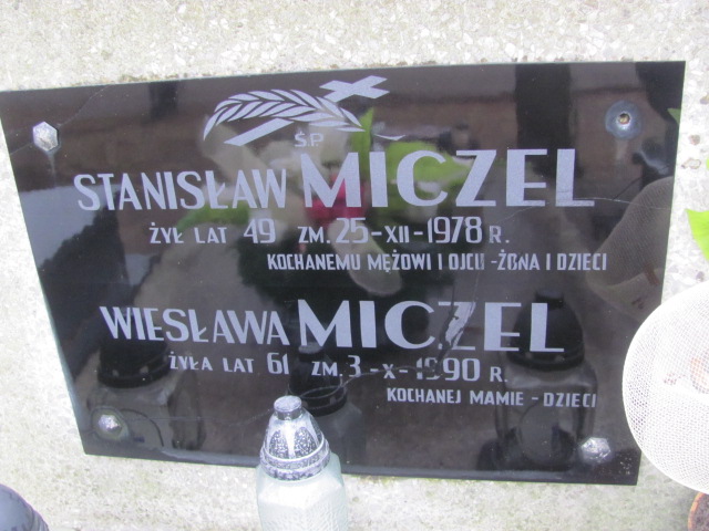 Stanisław Miczel 1929 Zielonka - Grobonet - Wyszukiwarka osób pochowanych