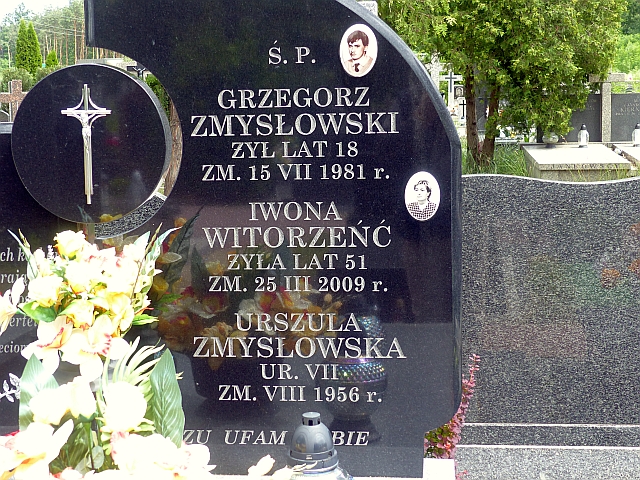 Grób Grzegorz Zmysłowski