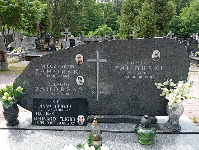 Bernard Fligiel 1938 Zielonka - Grobonet - Wyszukiwarka osób pochowanych