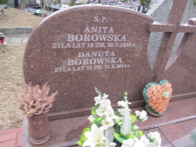 Danuta Borowska 1941 Zielonka - Grobonet - Wyszukiwarka osób pochowanych