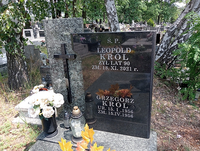 Grzegorz Król 1955 Zielonka - Grobonet - Wyszukiwarka osób pochowanych