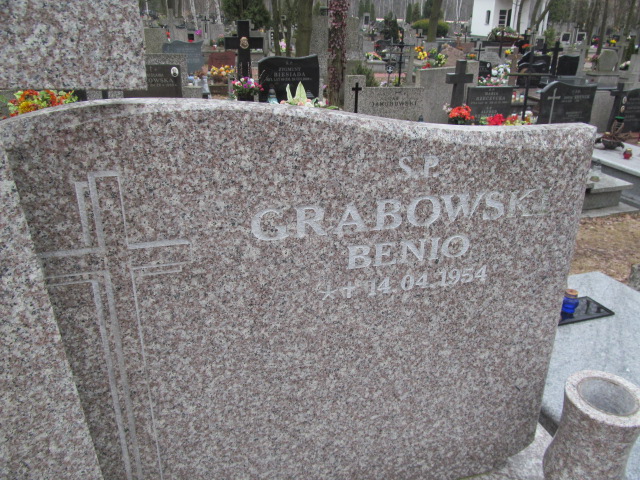 Benedykt Grabowski 1954 Zielonka - Grobonet - Wyszukiwarka osób pochowanych