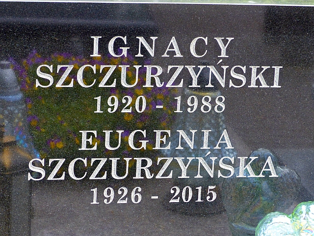 Grób Ignacy Szczurzyński