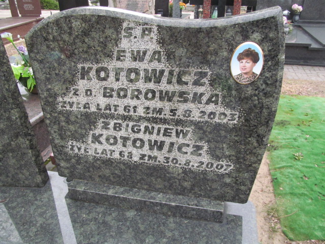 Ewa Kotowicz 1942 Zielonka - Grobonet - Wyszukiwarka osób pochowanych