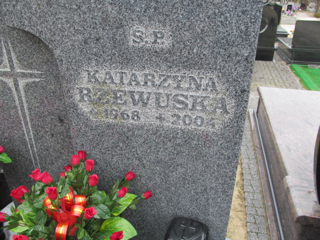 Katarzyna Rzewuska 1968 Zielonka - Grobonet - Wyszukiwarka osób pochowanych