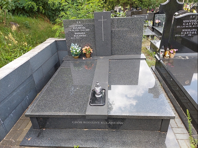 Grób Alojzy Kulawiec