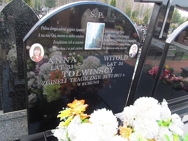 Anna Tołwińska 1978 Zielonka - Grobonet - Wyszukiwarka osób pochowanych