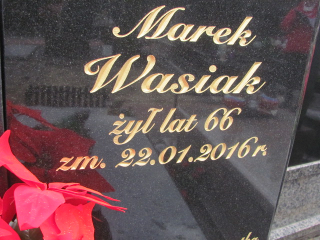 Marek Wasiak 1949 Zielonka - Grobonet - Wyszukiwarka osób pochowanych