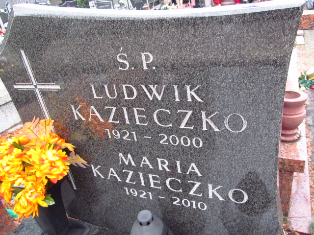 Ludwik Kazieczko 1921 Zielonka - Grobonet - Wyszukiwarka osób pochowanych
