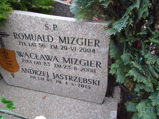 Grzegorz Mizgier 1953 Zielonka - Grobonet - Wyszukiwarka osób pochowanych