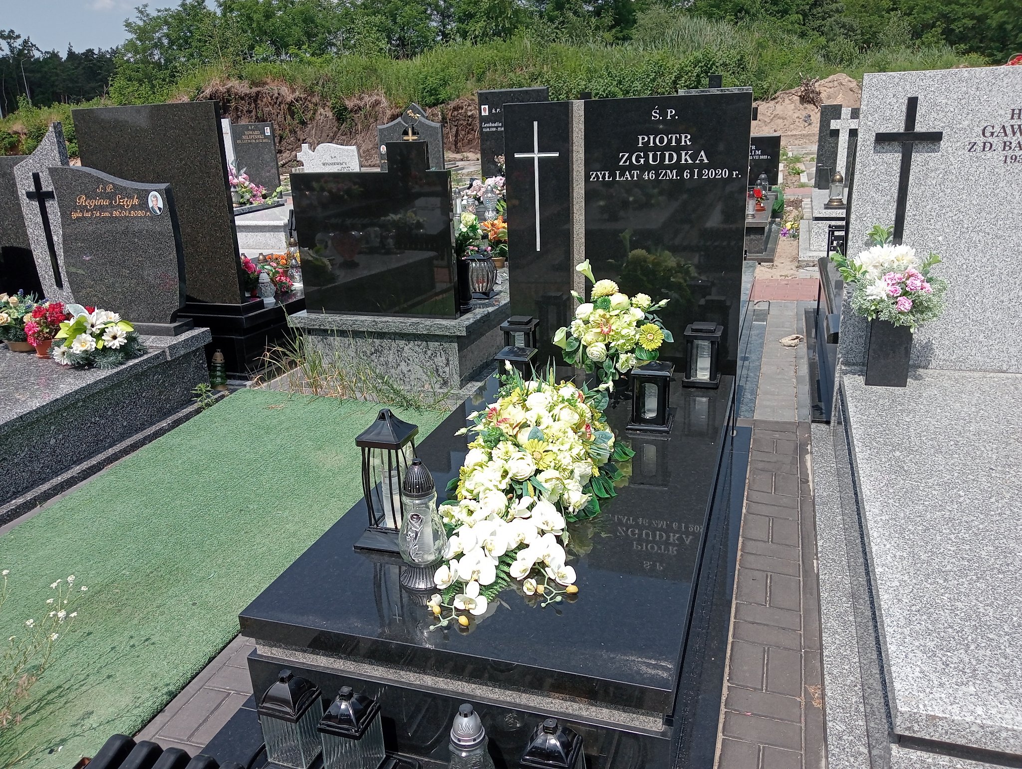 Grób Piotr Zgudka