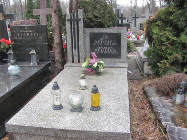 Grób Józef Bedełek