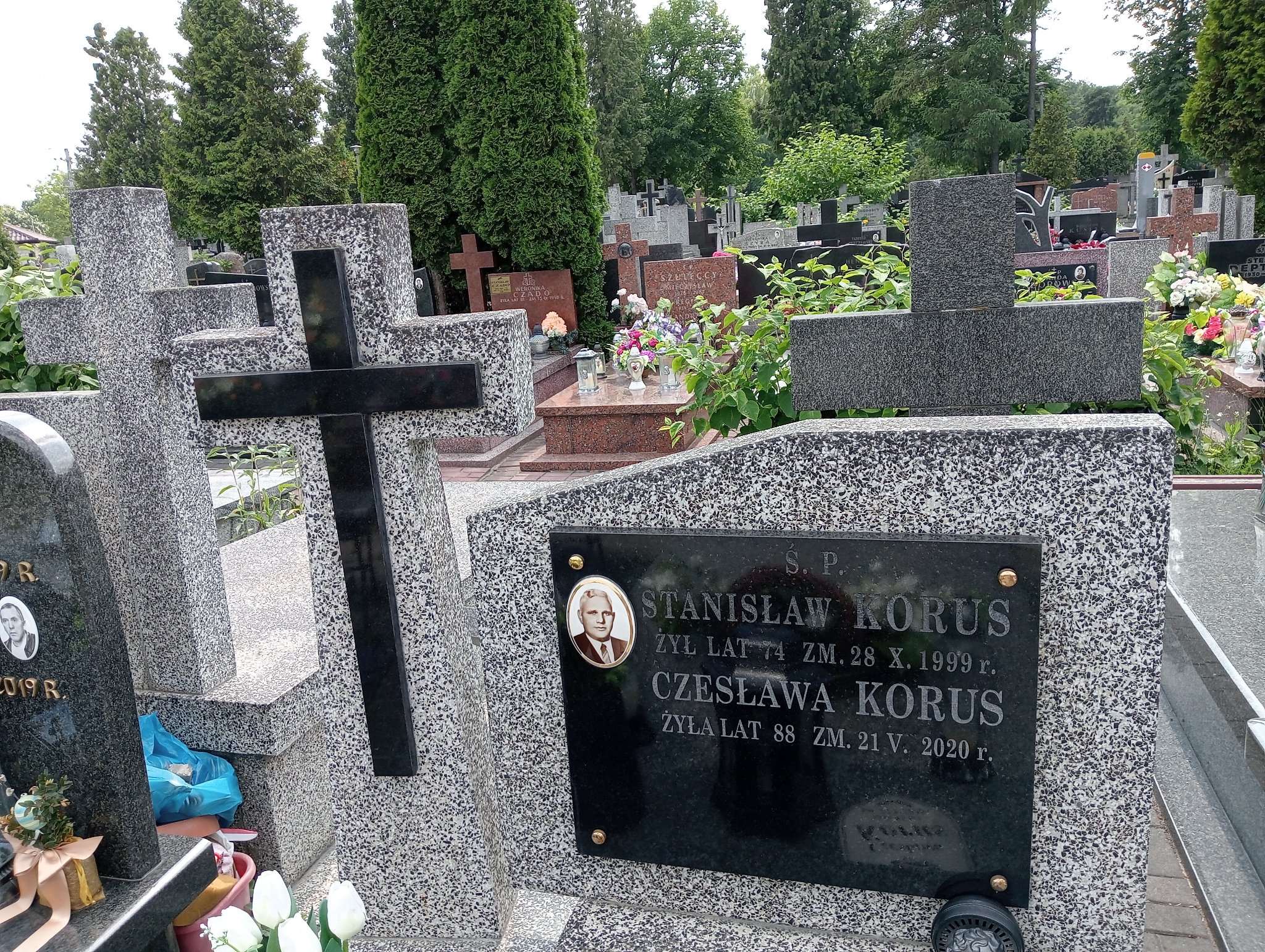 Czesława Korus 1932 Zielonka - Grobonet - Wyszukiwarka osób pochowanych