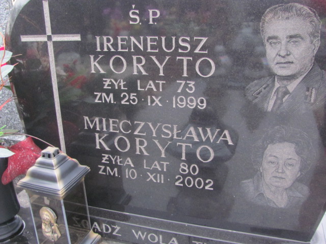 Ireneusz Koryto 1926 Zielonka - Grobonet - Wyszukiwarka osób pochowanych