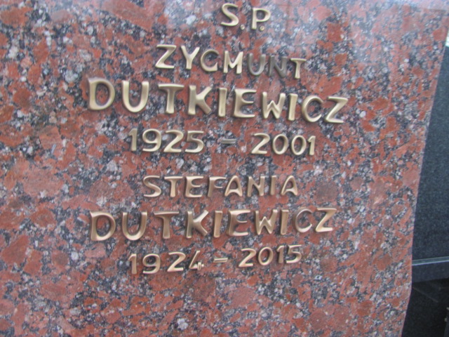 Zygmunt Dutkiewicz 1925 Zielonka - Grobonet - Wyszukiwarka osób pochowanych