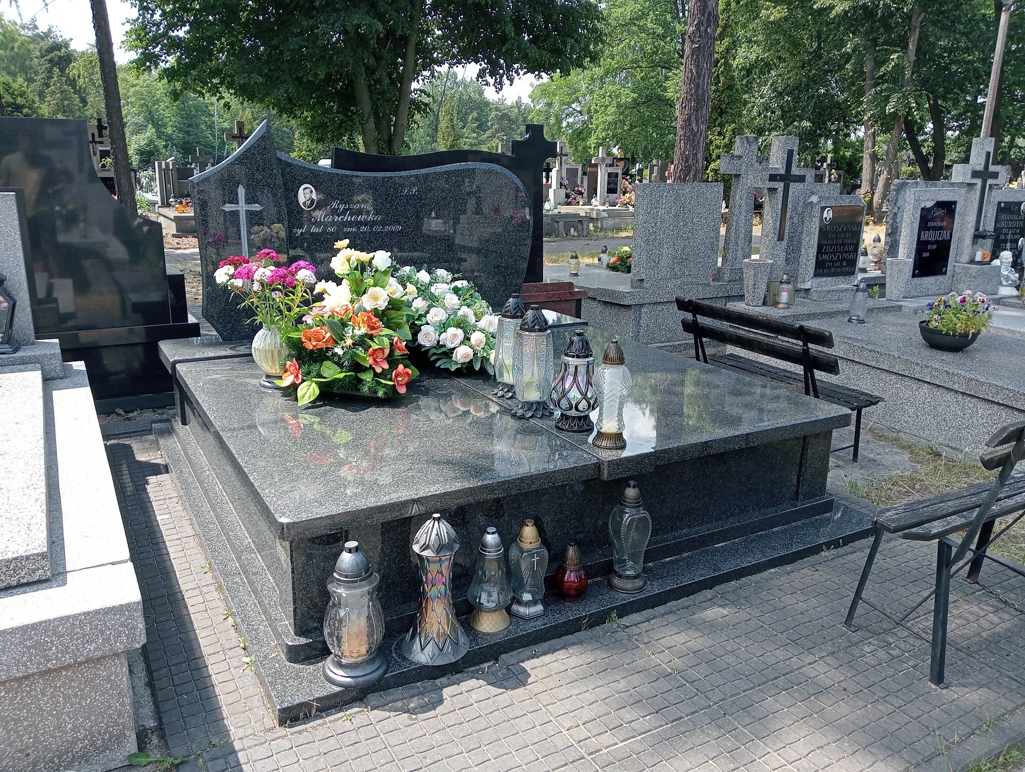 Grób Ryszard Marchewka