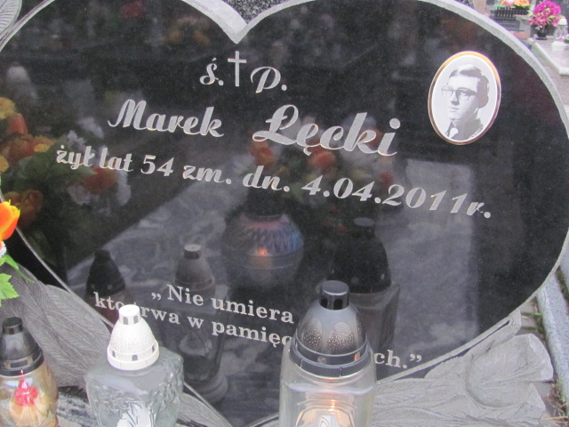 Marek Łęcki Zielonka - Grobonet - Wyszukiwarka osób pochowanych