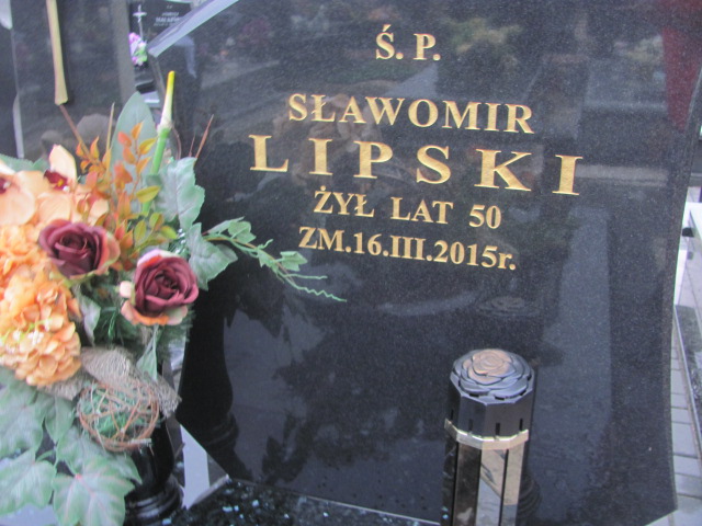 Sławomir Lipski 1964 Zielonka - Grobonet - Wyszukiwarka osób pochowanych