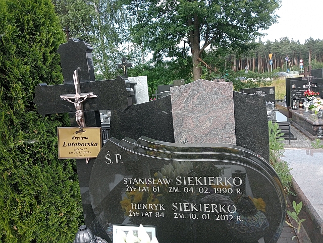 Krystyna Lutoborska 1955 Zielonka - Grobonet - Wyszukiwarka osób pochowanych