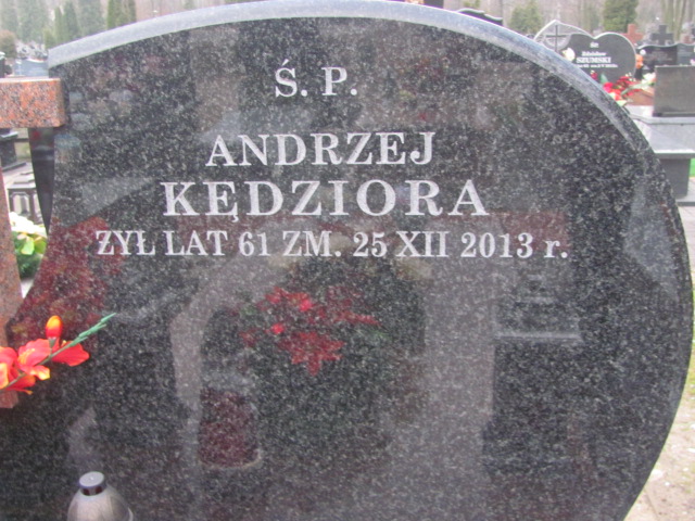 Andrzej  Kędziora Zielonka - Grobonet - Wyszukiwarka osób pochowanych