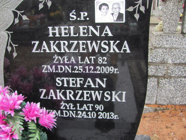 Helena Zakrzewska Zielonka - Grobonet - Wyszukiwarka osób pochowanych