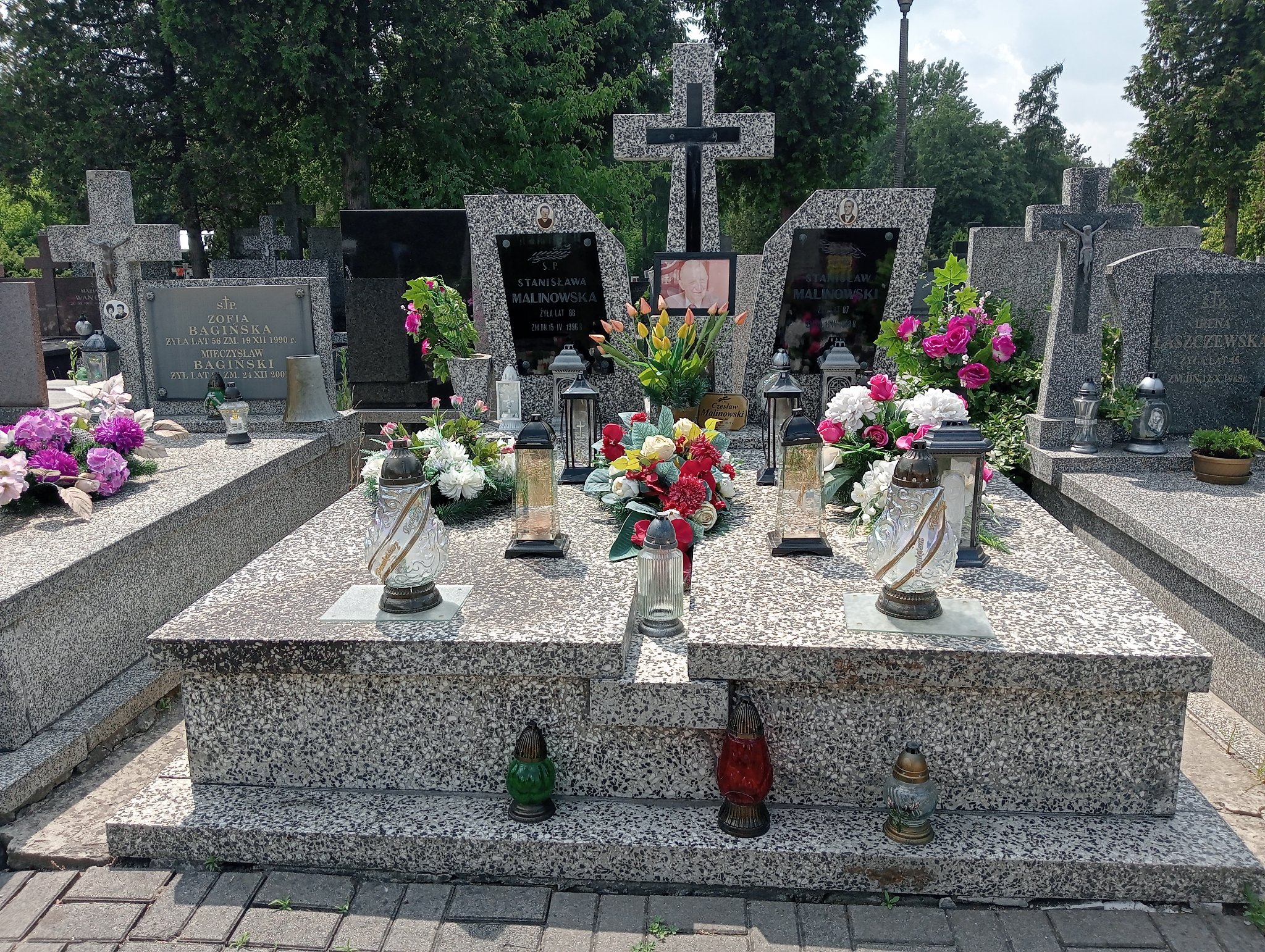 Grób Stanisława Malinowska